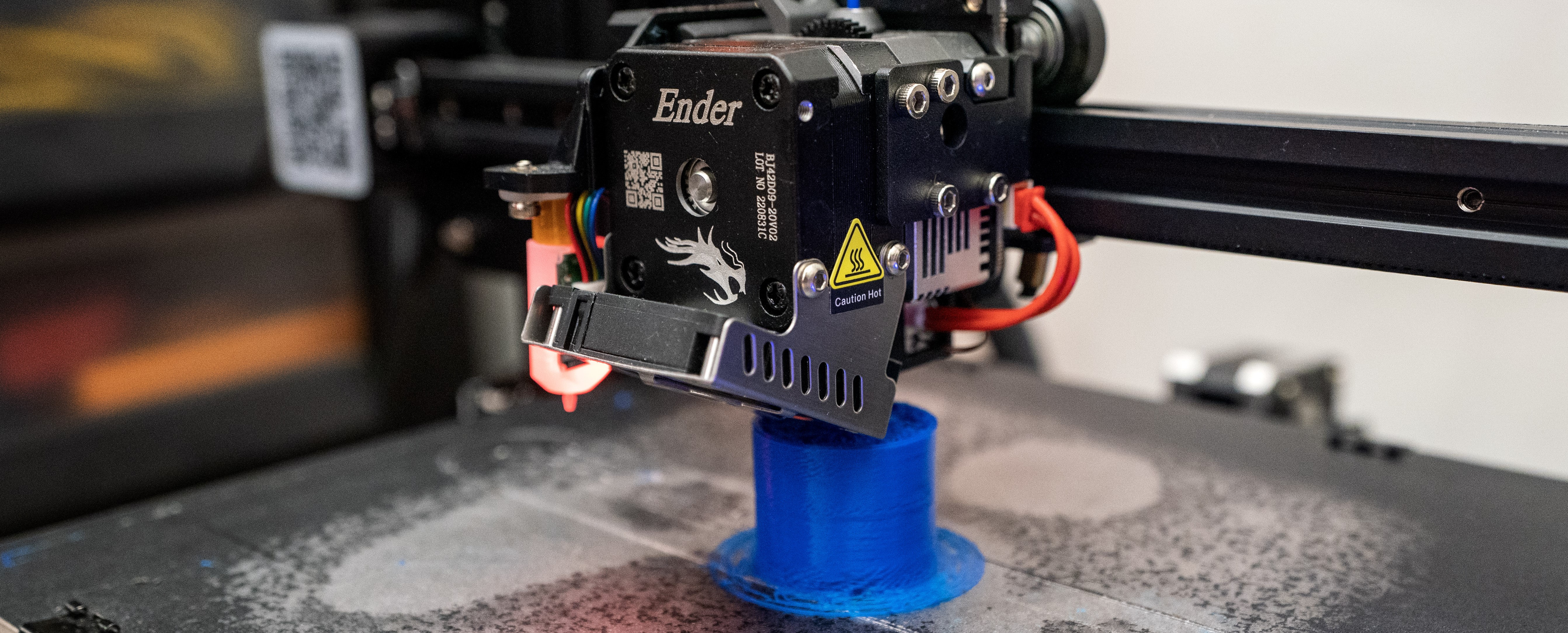 A 3D printer is shown in the image