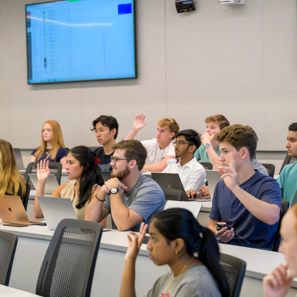 Students in classroom
