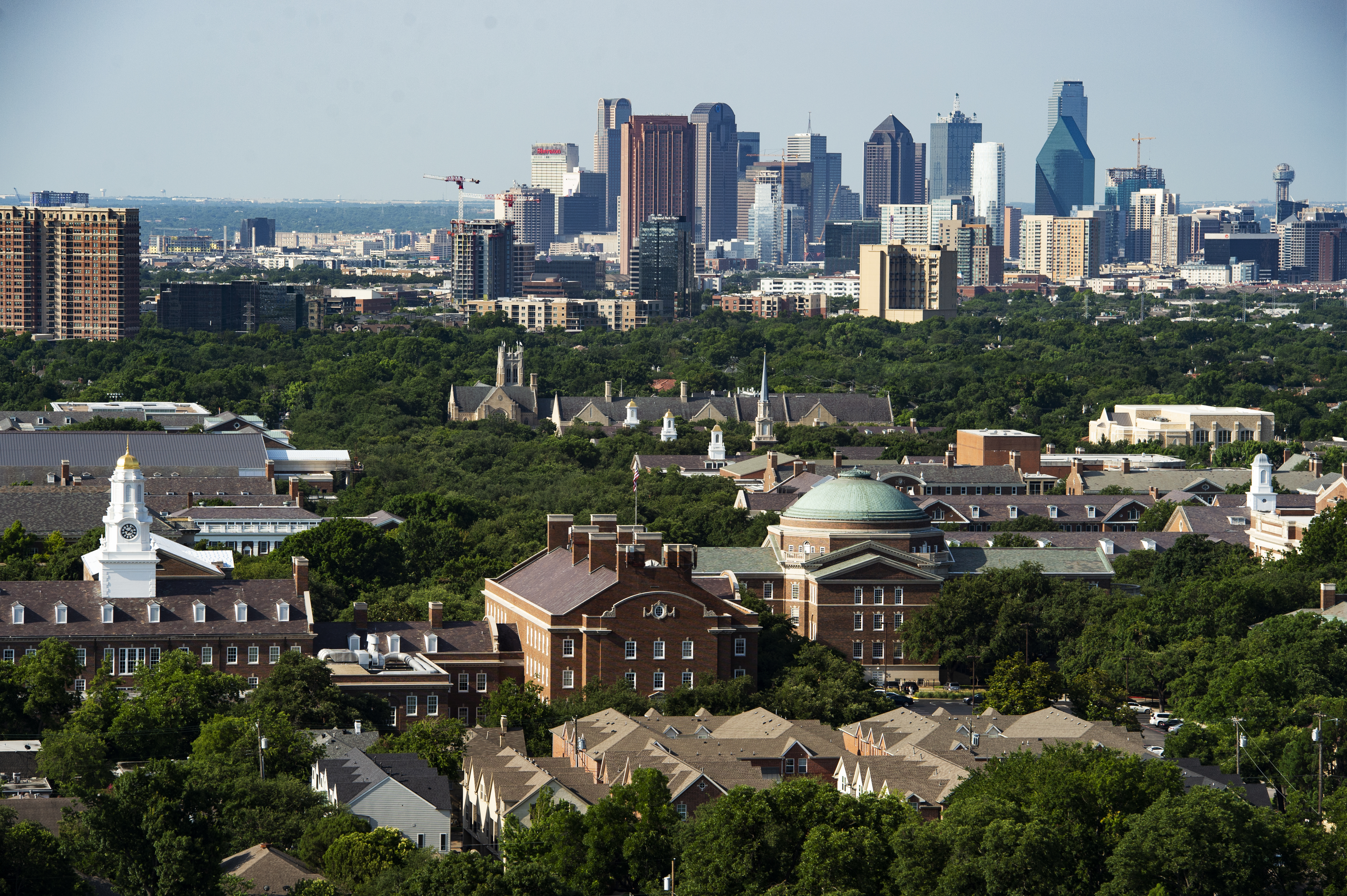 campus beauty on the hilltop