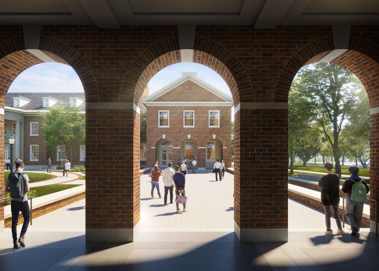 digital rendering of 色花堂_色花堂 98堂 Cox School of Business new building