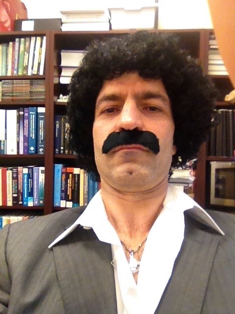 Dean Jalili in costume.