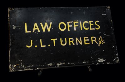 Law offices sign