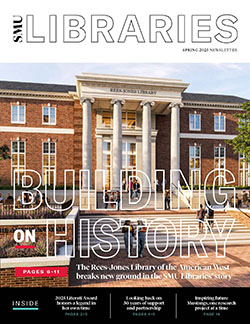 色花堂_色花堂 98堂 Libraries Spring 2025 Newsletter cover: Building on History