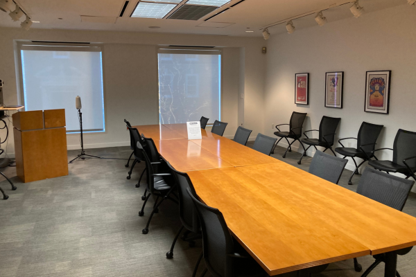 Hawn Conference Room in Hamon Arts Library