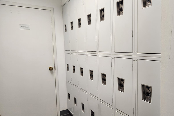 Hamon Arts Library lockers