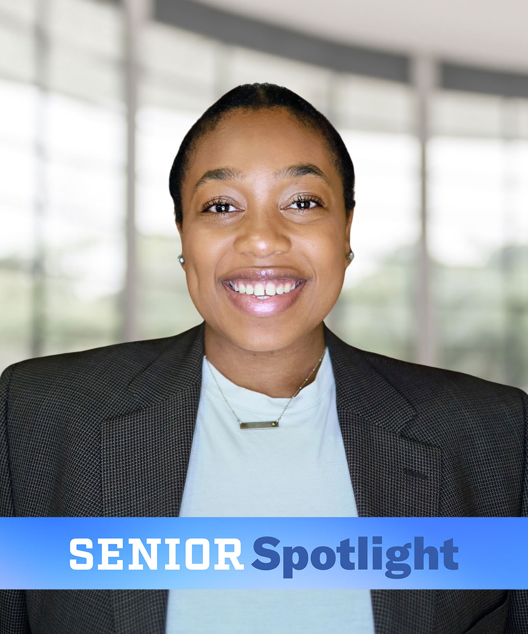 Headshot of graduating senior Mikaila Neverson