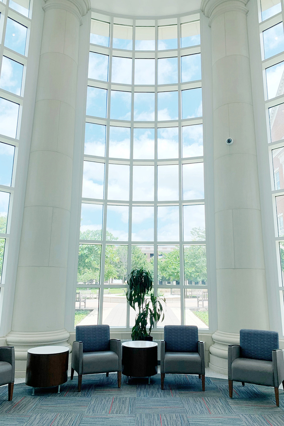 Harold Clark Simmons Hall - North Portico