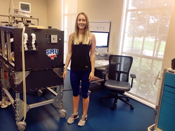 Ariana Dubelko at Integrated Physiology Laboratory