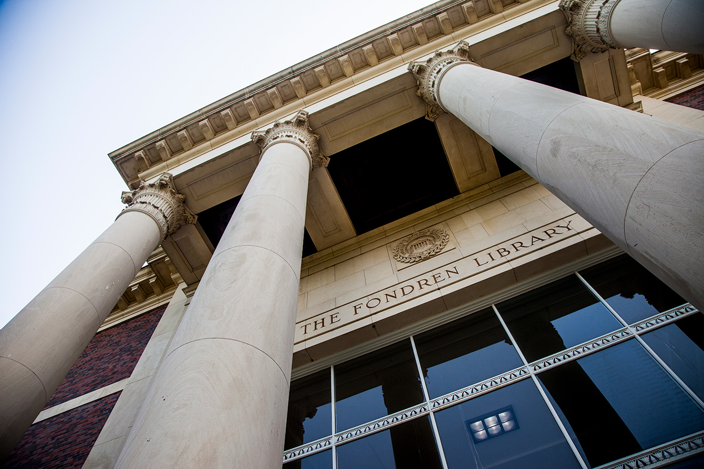 Photo of Fondren Library. 
