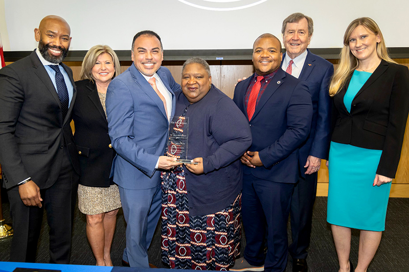 Maria Dixon Hall honored