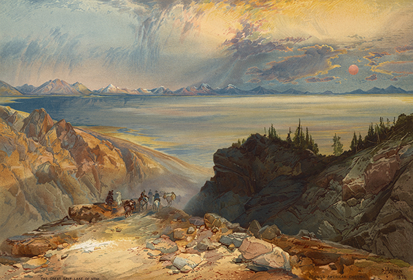 The Great Salt Lake of Utah